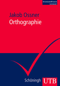 Vorderes Coverbild Orthographie