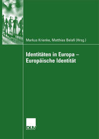 Vorderes Coverbild Identitäten in Europa - Europäische Identität