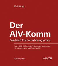 Vorderes Coverbild Der AlV-Komm Das Arbeitslosenversicherungsgesetz