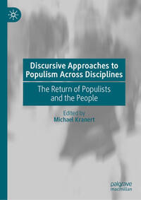 Vorderes Coverbild Discursive Approaches to Populism Across Disciplines