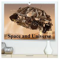 Vorderes Coverbild Space and Universe (High Quality Premium Wall Calendar 2026 DIN A2 landscape),CALVENDO 12 Month Wall Calendar
