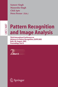 Vorderes Coverbild Pattern Recognition and Image Analysis