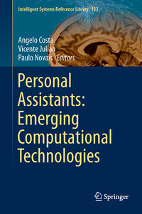 Vorderes Coverbild Personal Assistants: Emerging Computational Technologies