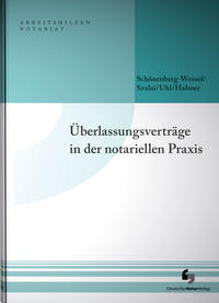Vorderes Coverbild Überlassungsverträge in der notariellen Praxis
