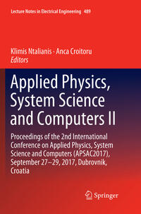 Vorderes Coverbild Applied Physics, System Science and Computers II