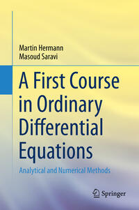 Vorderes Coverbild A First Course in Ordinary Differential Equations