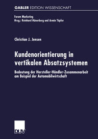 Vorderes Coverbild Kundenorientierung in vertikalen Absatzsystemen