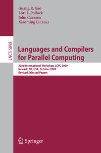 Vorderes Coverbild Languages and Compilers for Parallel Computing