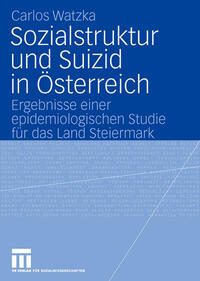 Vorderes Coverbild Sozialstruktur und Suizid in Österreich