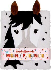 Vorderes Coverbild Freundebuch – Kuschelfreunde – Meine Freunde (Pony)