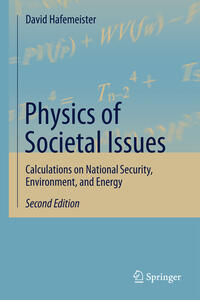 Vorderes Coverbild Physics of Societal Issues