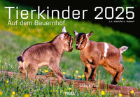 Vorderes Coverbild Tierkinder auf dem Bauernhof Kalender 2025
