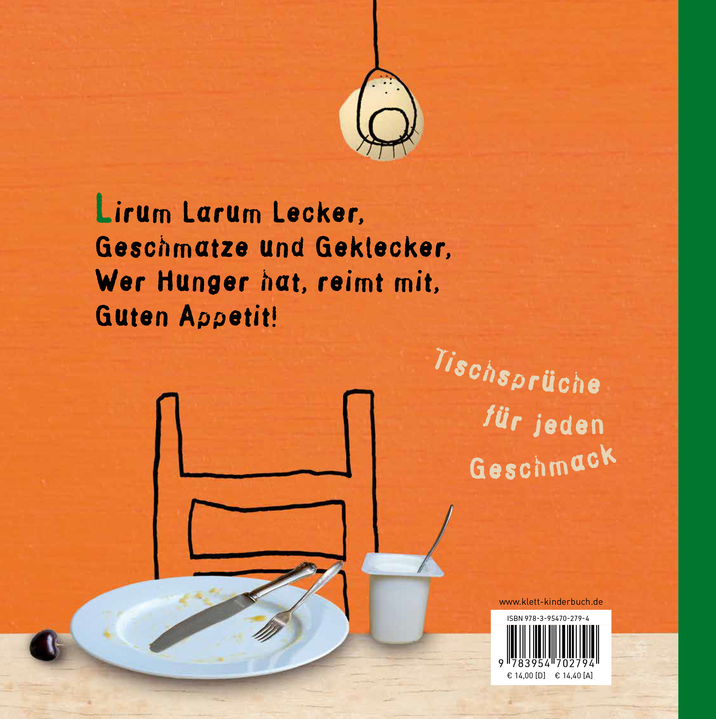 Rückseitencover Lirum Larum Lecker!