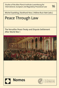 Vorderes Coverbild Peace Through Law