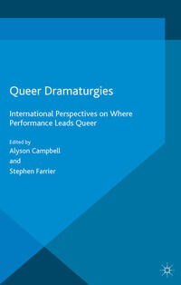 Vorderes Coverbild Queer Dramaturgies
