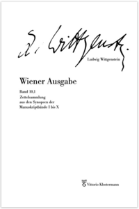 Vorderes Coverbild Zettelsammlung aus den Synopsen der Manuskriptbände I bis X