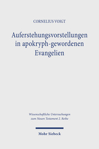 Vorderes Coverbild Auferstehungsvorstellungen in apokryph-gewordenen Evangelien