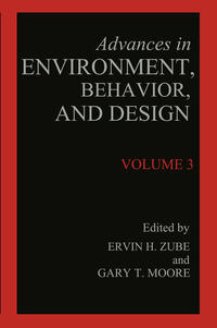 Vorderes Coverbild Advances in Environment, Behavior, and Design