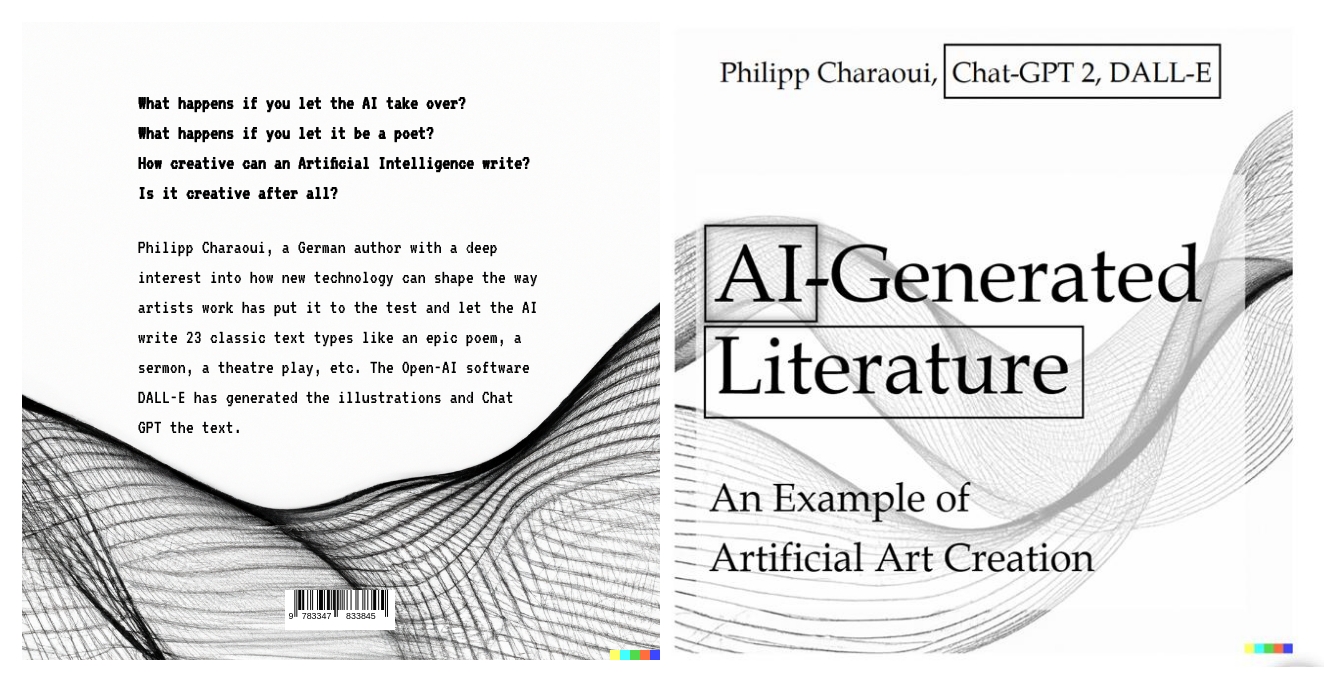 Gesamtes Coverbild AI-Generated Literature