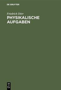 Vorderes Coverbild Physikalische Aufgaben