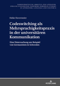 Vorderes Coverbild Codeswitching als Mehrsprachigkeitspraxis in der universitären Kommunikation
