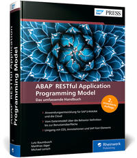 Vorderes Coverbild ABAP RESTful Application Programming Model