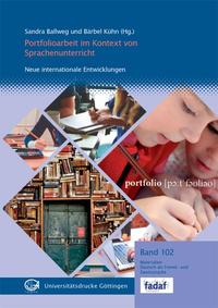 Vorderes Coverbild Portfolioarbeit im Kontext von Sprachenunterricht