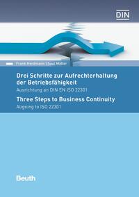 Vorderes Coverbild Drei Schritte zur Aufrechterhaltung der Betriebsfähigkeit
