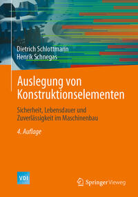 Vorderes Coverbild Auslegung von Konstruktionselementen