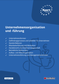 Vorderes Coverbild Unternehmensorganisation und -führung