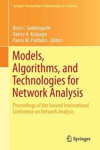 Vorderes Coverbild Models, Algorithms, and Technologies for Network Analysis