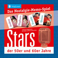 Vorderes Coverbild Das Memo-Spiel für Senioren - Stars der 50er und 60er Jahre