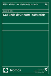 Vorderes Coverbild Das Ende des Neutralitätsrechts
