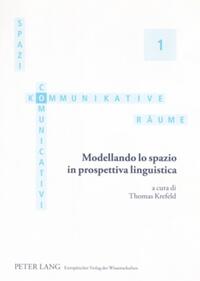Vorderes Coverbild Modellando lo spazio in prospettiva linguistica