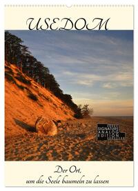 Vorderes Coverbild Usedom (Wandkalender 2025 DIN A2 hoch), CALVENDO Monatskalender