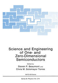 Vorderes Coverbild Science and Engineering of One- and Zero-Dimensional Semiconductors