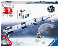 Vorderes Coverbild 3D Puzzle Apollo Saturn V Rakete
