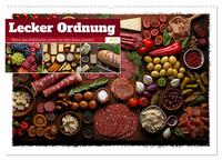 Vorderes Coverbild Lecker Ordnung (Wandkalender 2025 DIN A2 quer), CALVENDO Monatskalender