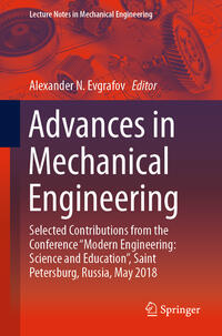 Vorderes Coverbild Advances in Mechanical Engineering