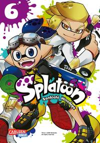 Vorderes Coverbild Splatoon 6