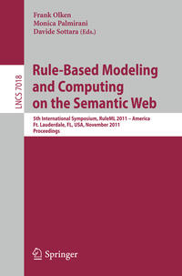 Vorderes Coverbild Rule-Based Modeling and Computing on the Semantic Web