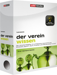 Vorderes Coverbild Lexware der verein wissen