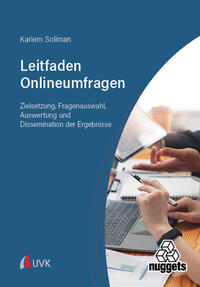 Vorderes Coverbild Leitfaden Onlineumfragen