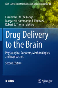 Vorderes Coverbild Drug Delivery to the Brain