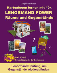 Vorderes Coverbild Kartenlegen lernen mit 40x LENORMAND POWER Räume und Gegenstände