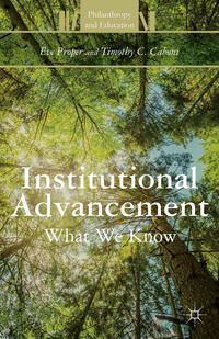 Vorderes Coverbild Institutional Advancement