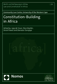 Vorderes Coverbild Constitution-Building in Africa