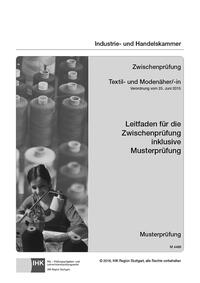 Vorderes Coverbild PAL-Leitfaden Abschlussprüfung Textil- und Modenäher/-in und Abschlussprüfung Teil 1 Textil- und Modeschneider/-in