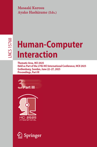 Vorderes Coverbild Human-Computer Interaction