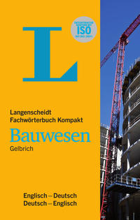 Vorderes Coverbild Langenscheidt Fachwörterbuch Kompakt Bauwesen Englisch